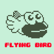 Flying Retro Bird