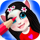 My Angela : Talking Coloring أيقونة