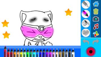 My Angela : Talking Coloring تصوير الشاشة 2