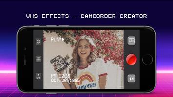Glitch VHS Camcorder - Star Effects Video Creator screenshot 1