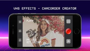 Glitch VHS Camcorder - Star Effects Video Creator capture d'écran 1