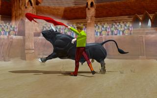 Angry Bull Attack Cow Games 3D capture d'écran 2