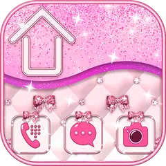 Pink Bow Launcher APK download