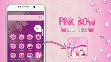 Pink Bow Launcher screenshot 3