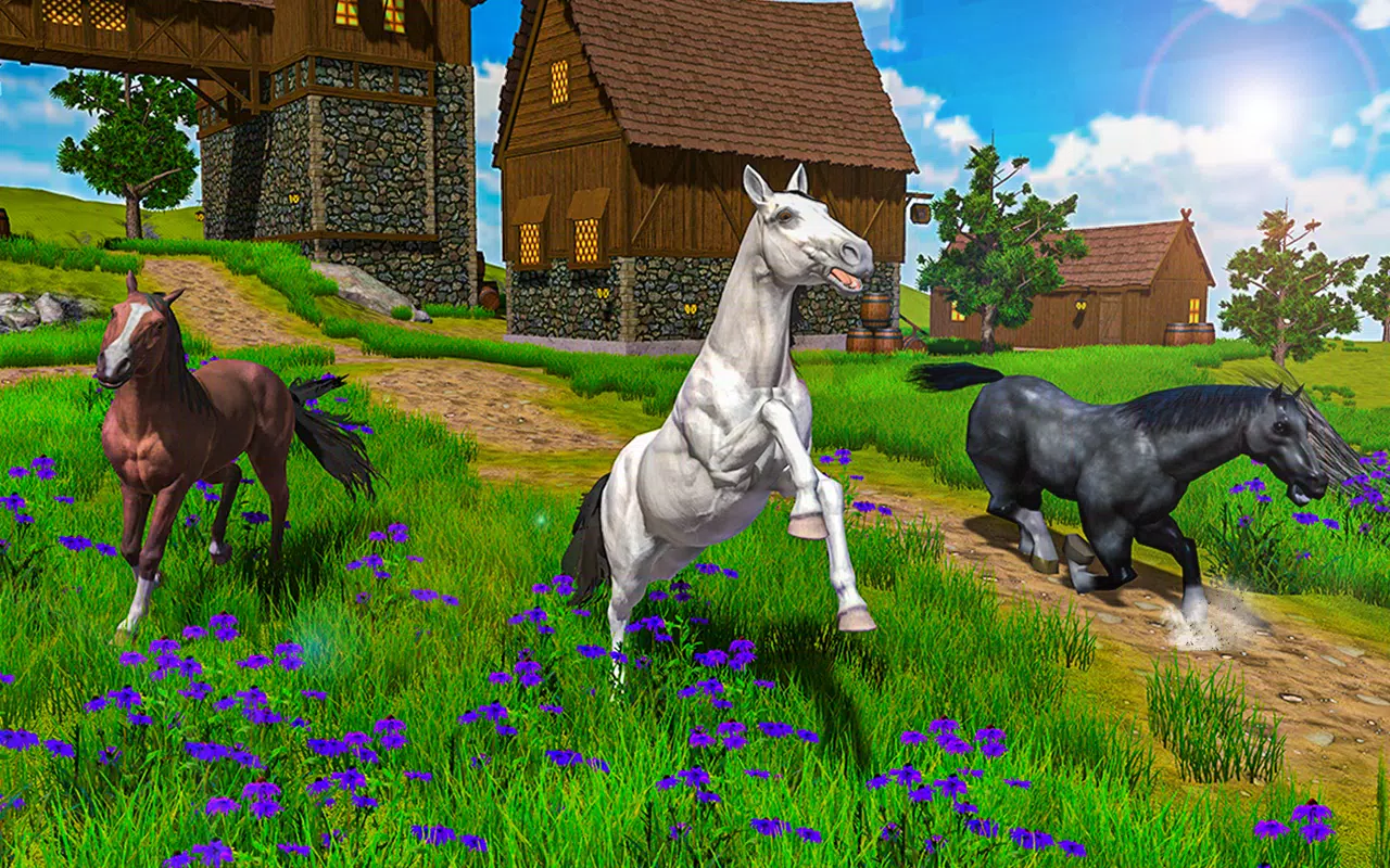 Wild Horse Games: Horse Family para Android - Download