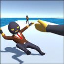 Blocky Rush Punch Runner Fall APK