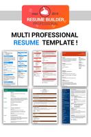 Resume Builder : CV Template capture d'écran 1