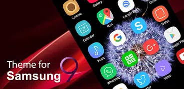 S9 Launcher Theme & wallpapers