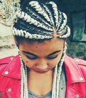 Cornrow Hairstyle Affiche