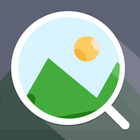 Image Search photo finder lens icon