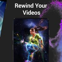 برنامه‌نما Reverse Video app عکس از صفحه