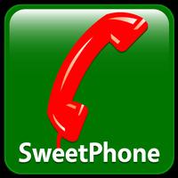 SWEET PHONE الملصق