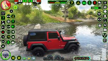 Offroad Jeep Driving Sim 3D capture d'écran 3