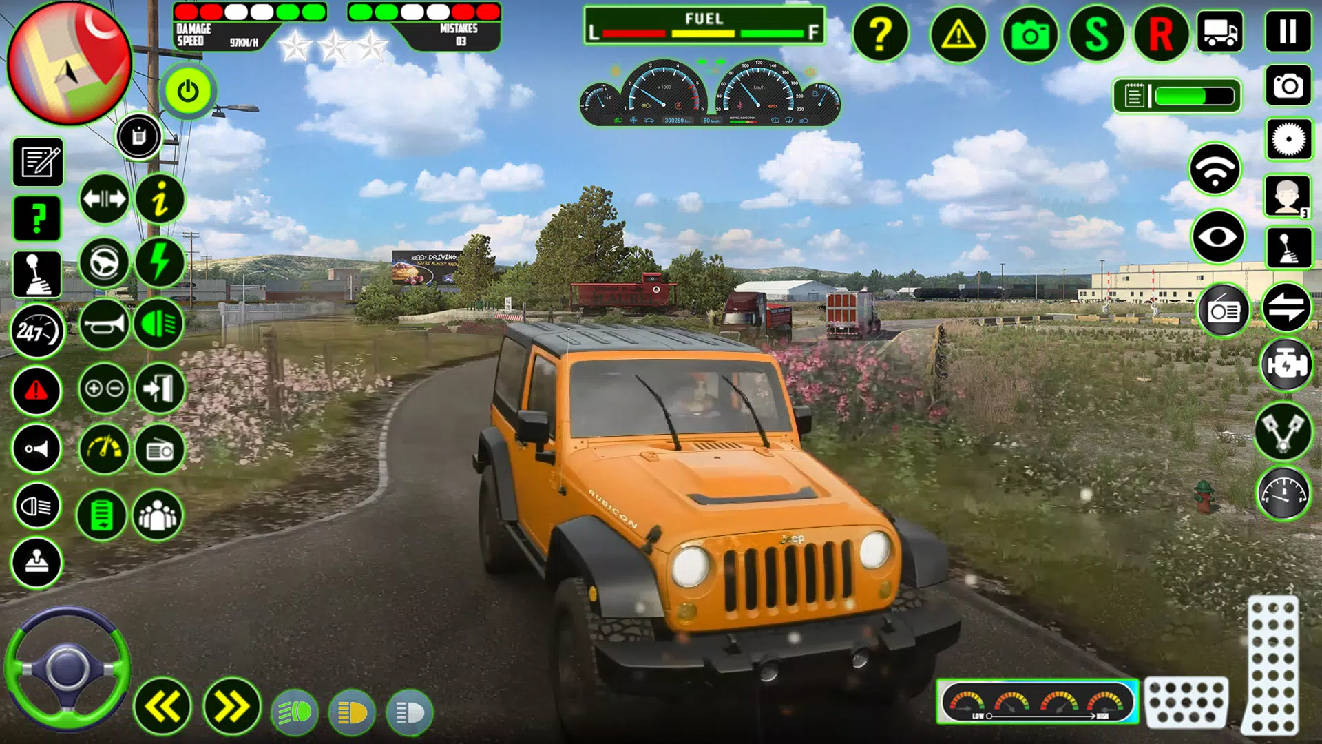 Jogo de Carro - Offroad Jeep Hill Climbing 4x4 Racing