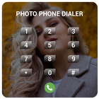 Photo Phone Dialer - My Photo Caller Screen Dialer ไอคอน