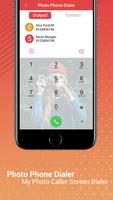 Photo Phone Dialer - My Photo Caller Screen Dialer capture d'écran 3