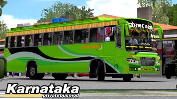 Karnataka Private Bus Mod Affiche