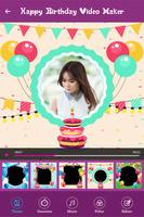 Happy Birthday Video Maker : Wooo capture d'écran 2