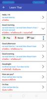 Thai Pronunciation-learn Thai capture d'écran 1