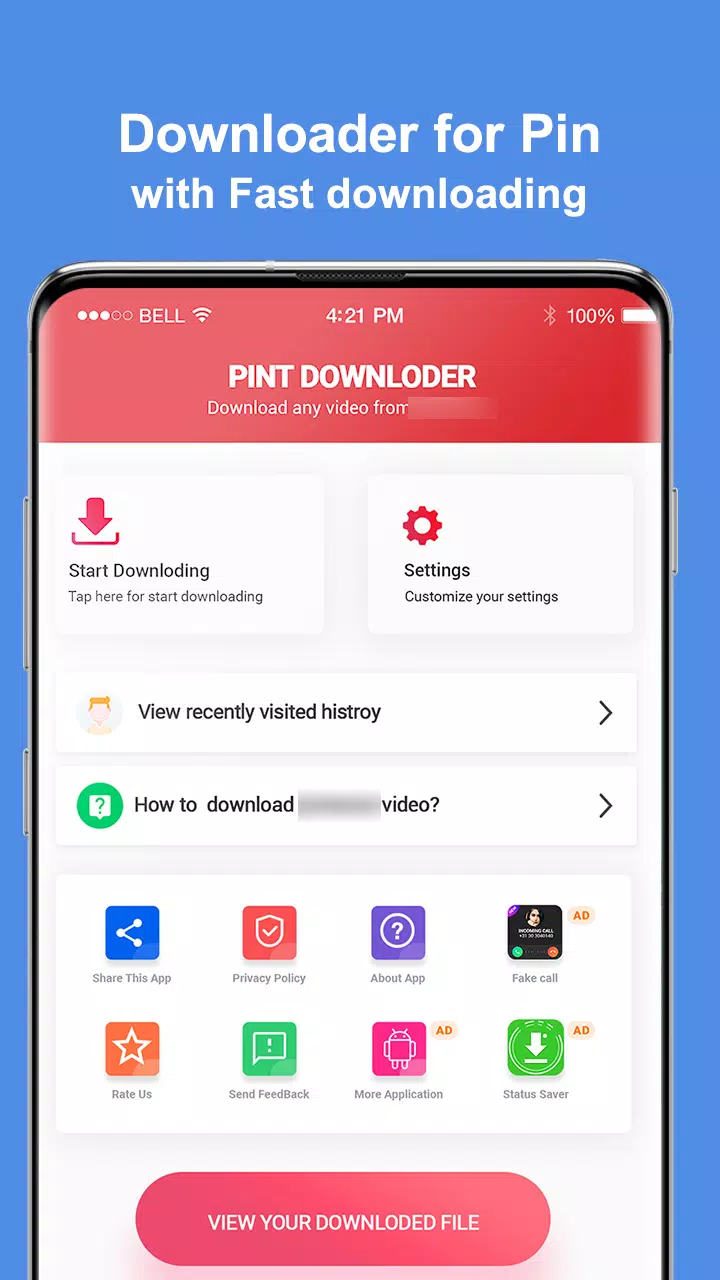 PinSaver - Download Pinterest Video