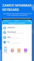 Zawgyi Myanmar keyboard 2024 imagem de tela 1