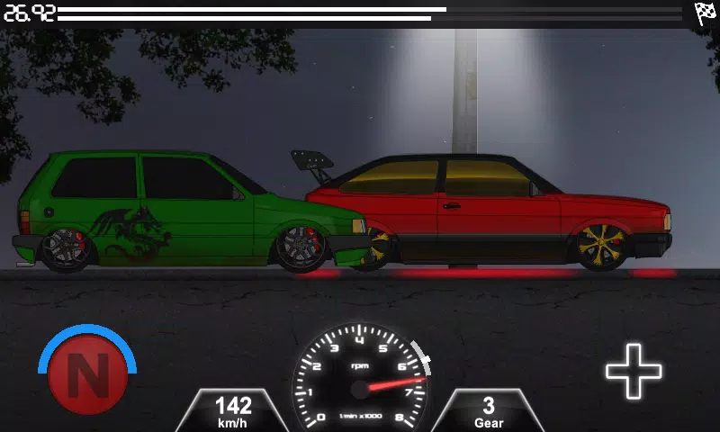 JOGO DE CARROS BRASILEIROS REBAIXADOS COM RACHAS! - RACHAS DE