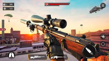 Poster Sniper Shooting Game Offline