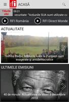 RFI România الملصق