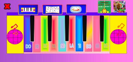 piano simple الملصق