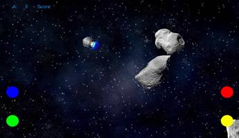 Asteroid Invasion Affiche