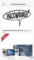 Incoming! Follow your online purchases Plakat