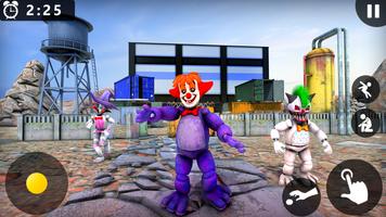 Scary Clown Robot  Family poster