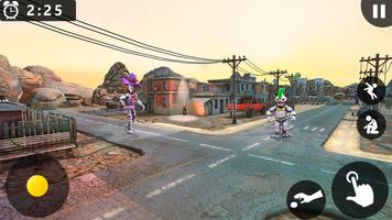 Scary Clown Robot  Family screenshot 2