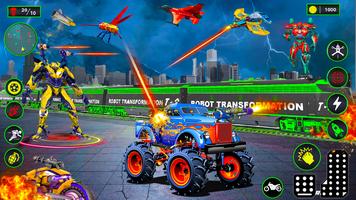 Robot Transform-Robot Car Game poster