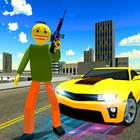Branny Baldi Basics Game : Gangster Mod Crime City ícone