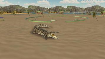 Crocodile Attack 3D  2016 تصوير الشاشة 1