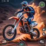 Crossmotorraces Motocross-spel