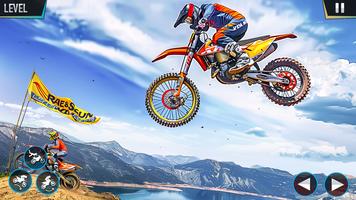 Crossmotorraces Motocross-spel screenshot 1