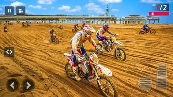 đua xe mô tô Dirt Bike Race ảnh chụp màn hình 2