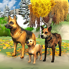 Dog Family Simulator Pet Games icon