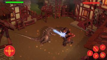 Godzilla & Kong city destruction: Godzilla games screenshot 1