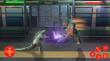 Godzilla & Kong city destruction: Godzilla games screenshot 2