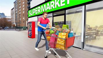 Supermercado Fábrica Simulador Poster