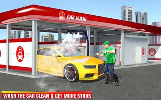 Indian Car Wash Driving Game Affiche