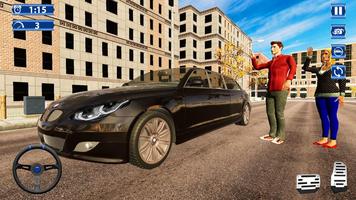 Luxury Limousine Car Taxi Game اسکرین شاٹ 1