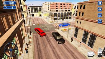 Luxury Limousine Car Taxi Game screenshot 2