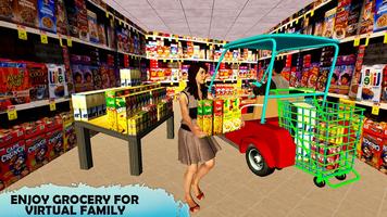 Supermarket Shopping game 2022 capture d'écran 1