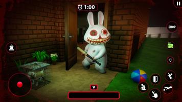 Scary Miffy Hunted House Game poster