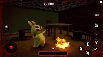 Scary Miffy Hunted House Game capture d'écran 2