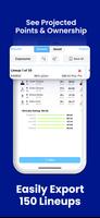 DFS Lineup Optimizer - SimLabs 스크린샷 3